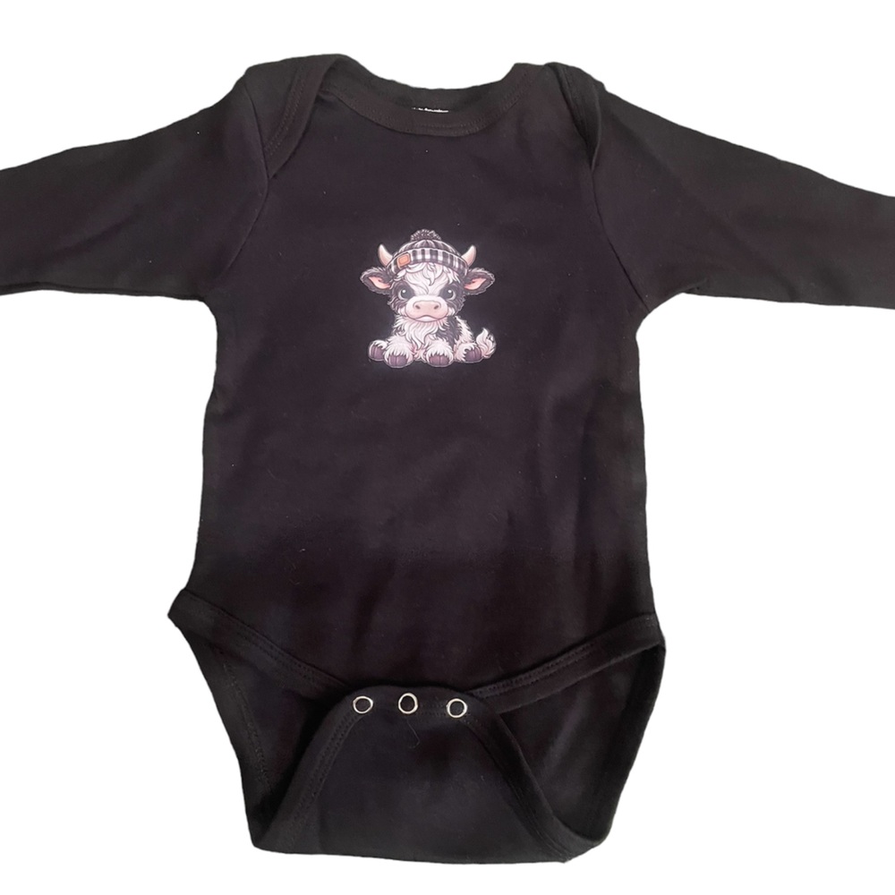 Long sleeve custom onesie size 3-6m